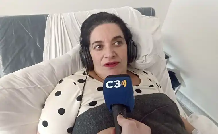 Érika, la mamá que tuvo cuatrillizos en Córdoba