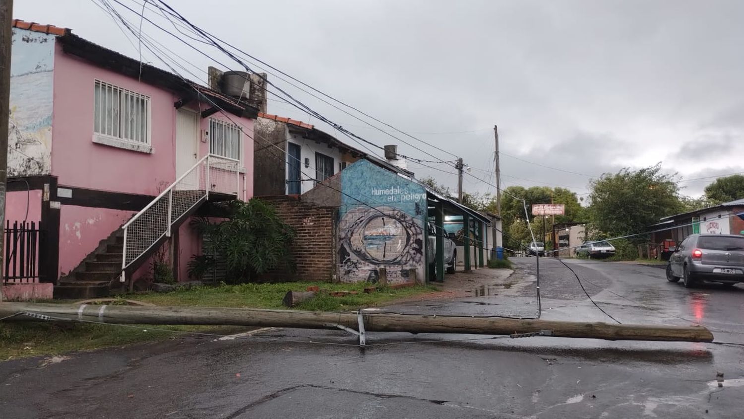 Tormenta en Paraná enero 2023