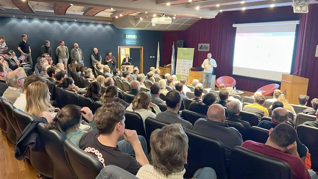 Mucho público. Participó del evento propuesto por la entidad del agro