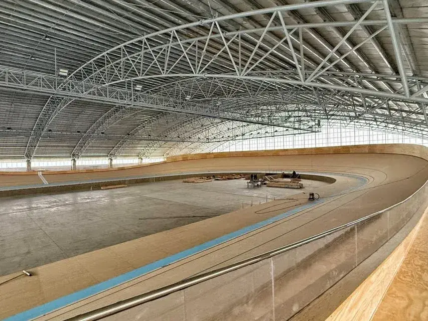 A las 12:30 se inaugura el "Invencible Velódromo" en Rafaela de cara a los Juegos Suramericanos. Foto: Prensa Juegos Suramericanos