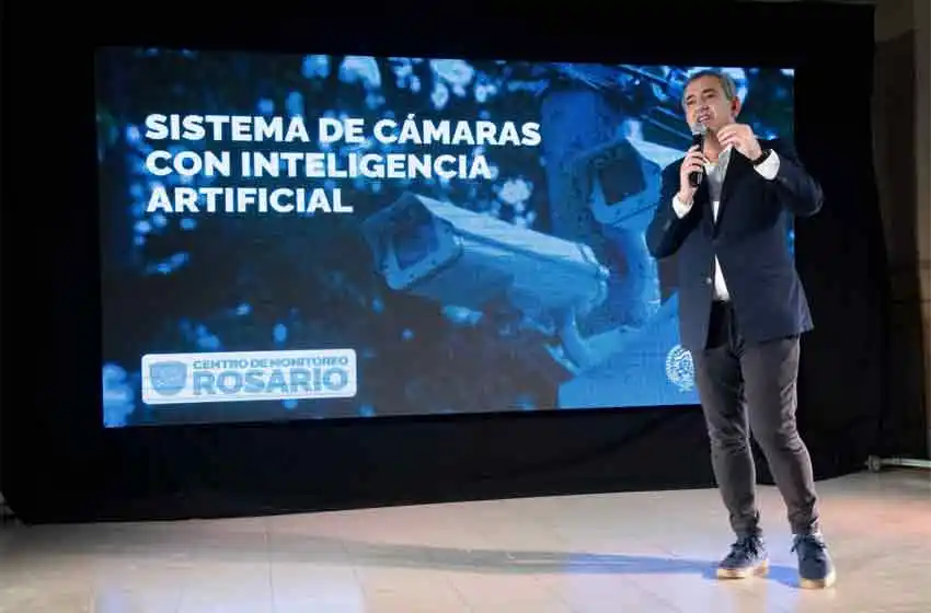 Cámaras con inteligencia artificial en Rosario: Javkin confirmó cuándo se instalarán y qué se podrá detectar
