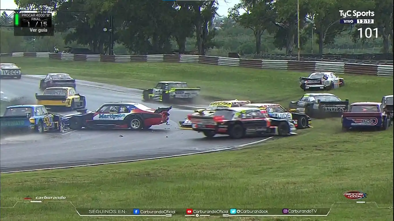 Procar 4000: Mala suerte para Yané