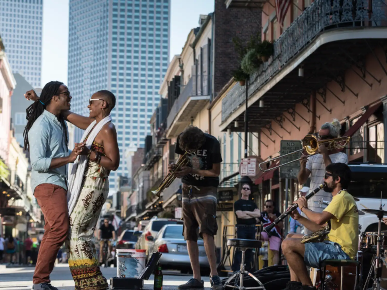 New Orleans. En la calle, la música, la alegría y la cuna del Jazz.