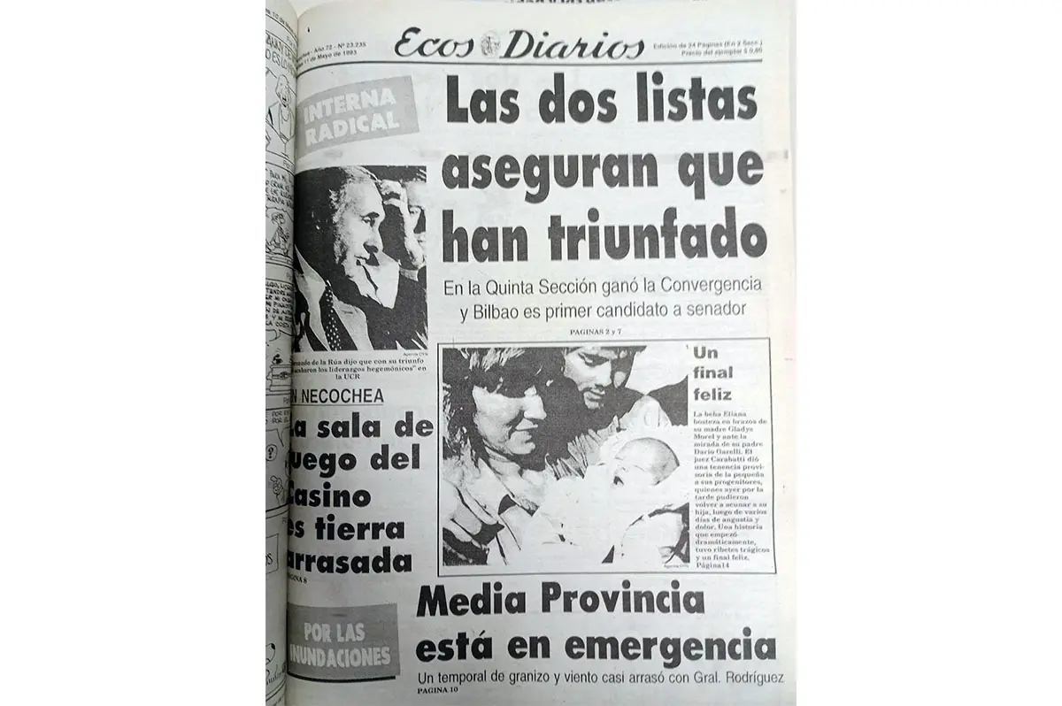 Martes 11 de mayo de 1993