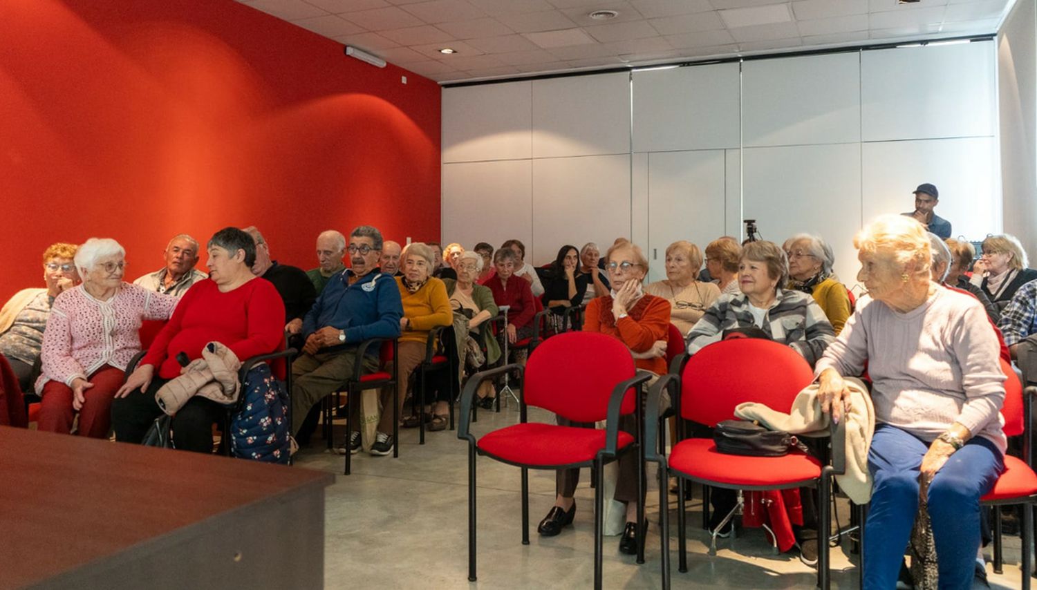 Atractiva. La conferencia desarrollada en el Espacio Cultural