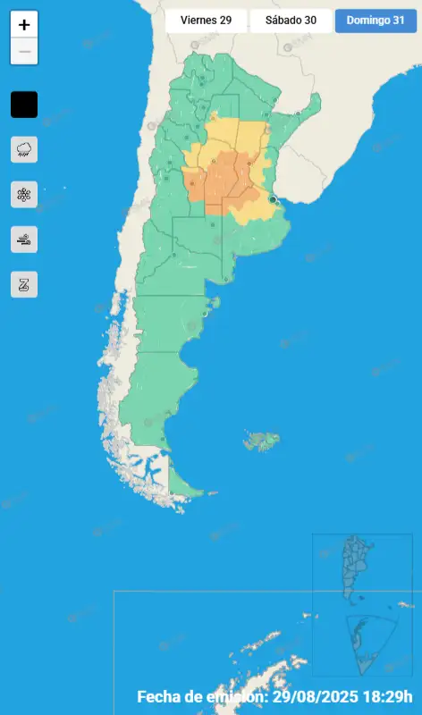 alerta naranja
