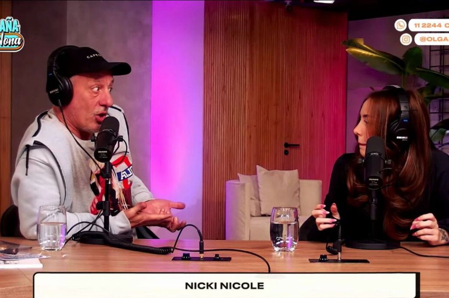 Nicki Nicole en "Se extraña a la Nona"