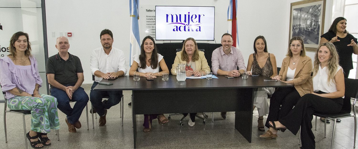 El gobierno provincial presentó Mujer Activa