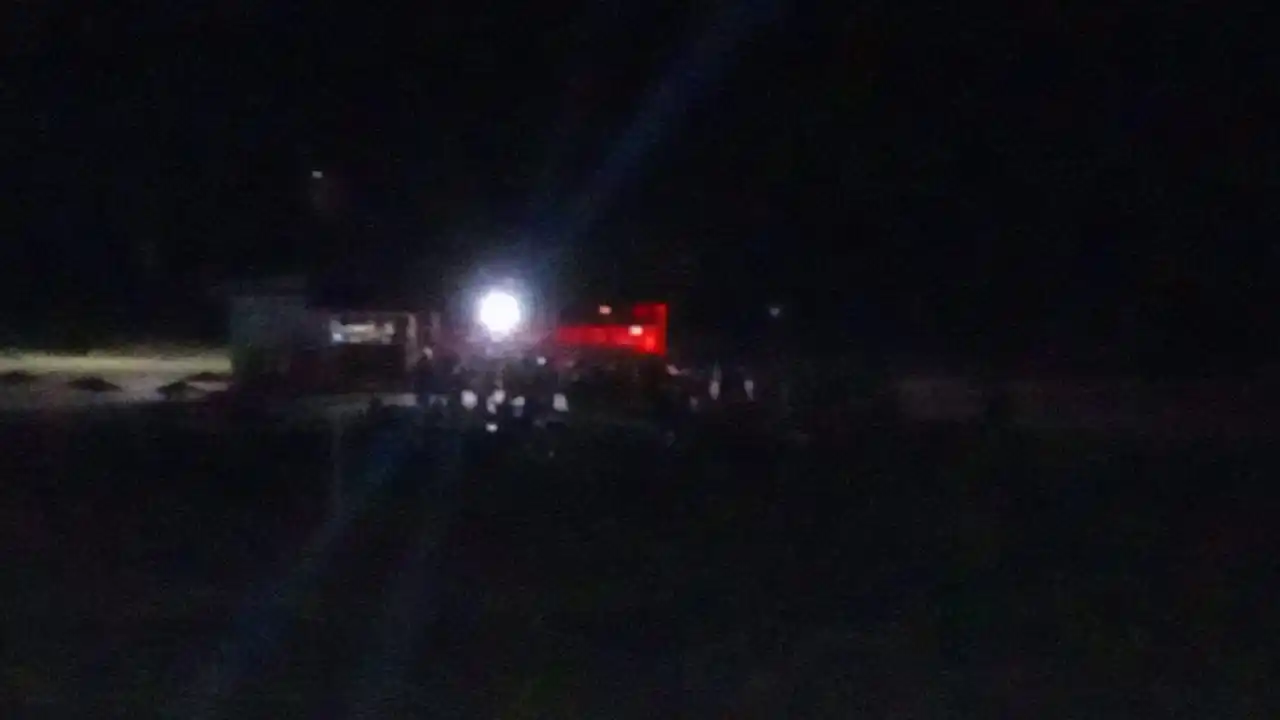 “Linda fiesta se mandaron en la playa de Vuelta de Obligado”