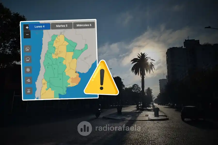 Alerta meteorológico amarillo: se viene el cambio climático con viento y algunas lluvias