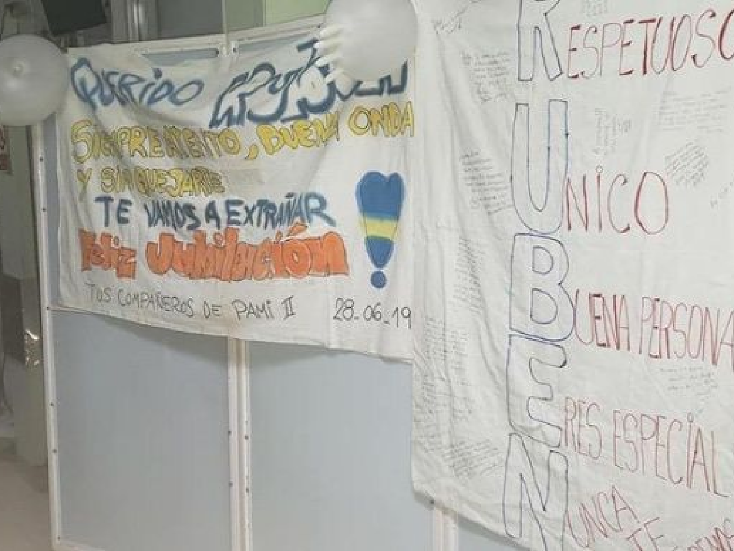 Rosario: Escándalo en el Pami II por una despedida organizada en el pasillo de terapia intensiva