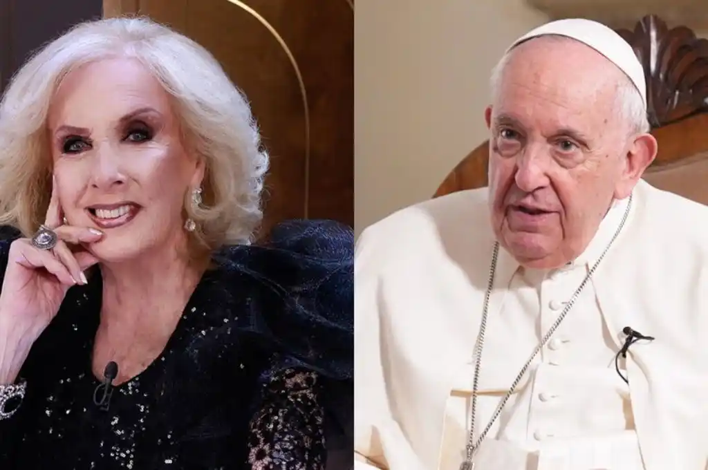Mirtha Legrand despidió al papa Francisco