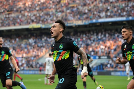 Lautaro Martínez abrió la cuenta en la goleada de Inter