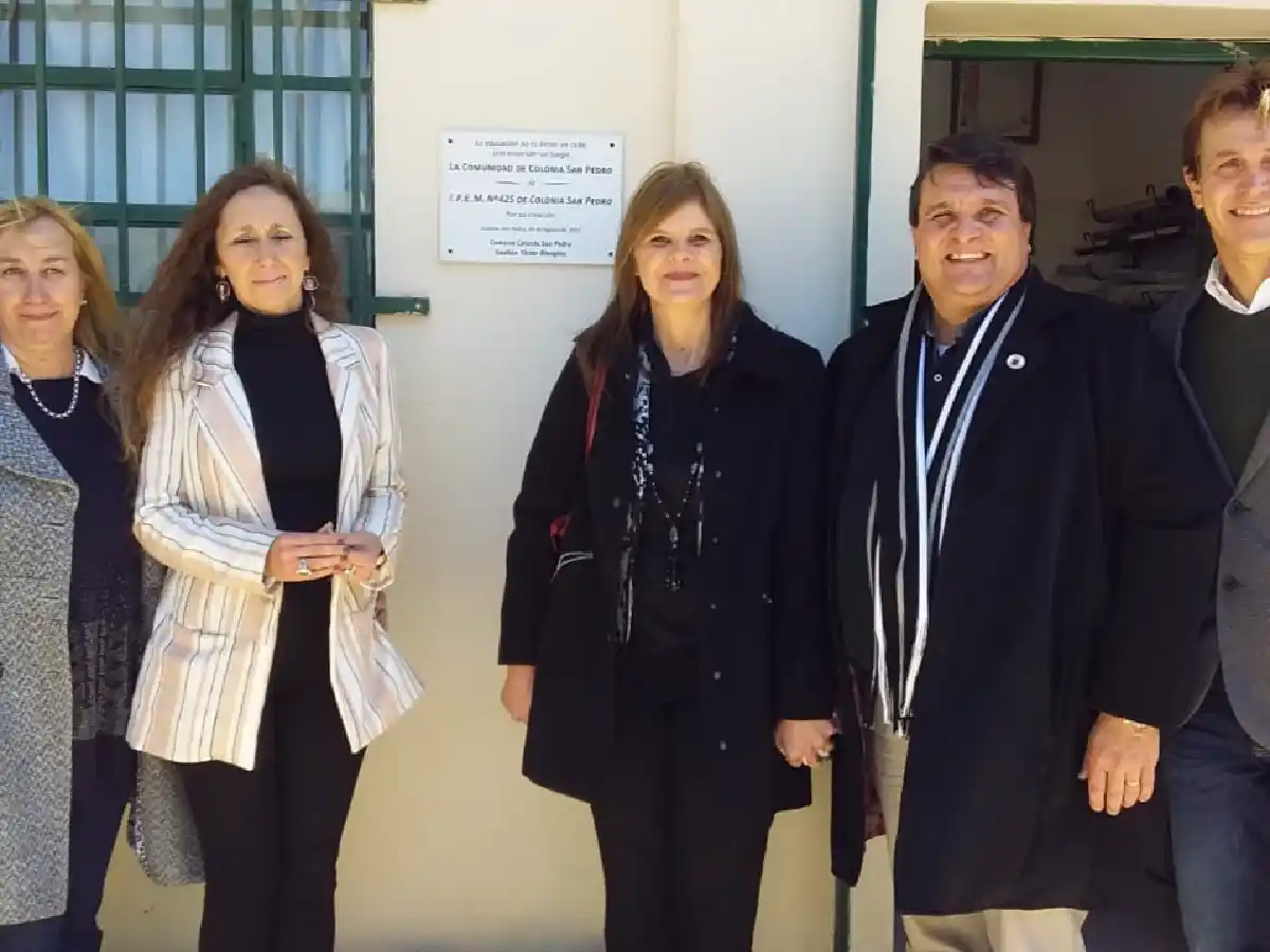 Jornada histórica para San Pedro, una colonia con Ipem propio              