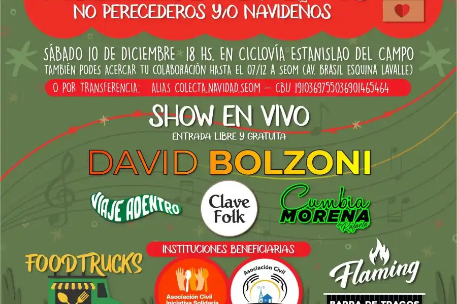 Todos los detalles sobre el evento