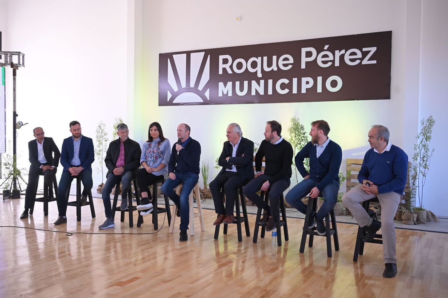 Acto con Insaurralde y Vilar: Firman convenios para aplicar políticas ambientales en distritos de la séptima sección