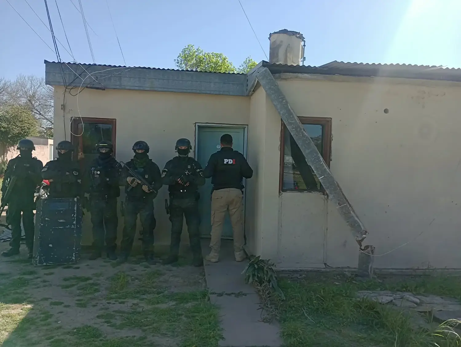 Sunchales: la PDI realizó cuatro allanamientos y detuvo a dos personas por un robo