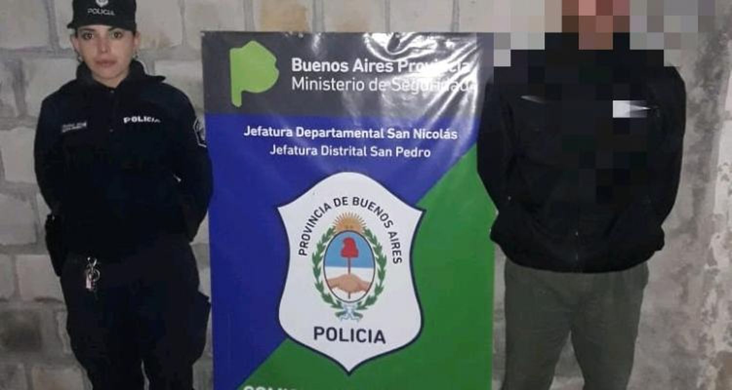 En un allanamiento por robo detuvieron al sospechoso de incendiar un auto