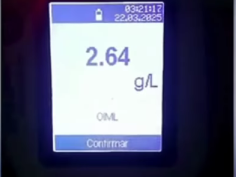 Roldán: cayó de su moto a metros de un control y registró la alcoholemia más alta del fin de semana