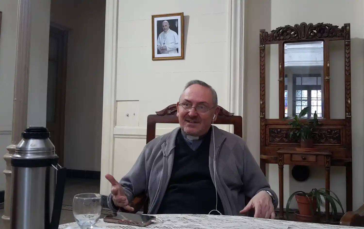 Luis Zordán, el futuro Obispo que promete no dejar de pastorear