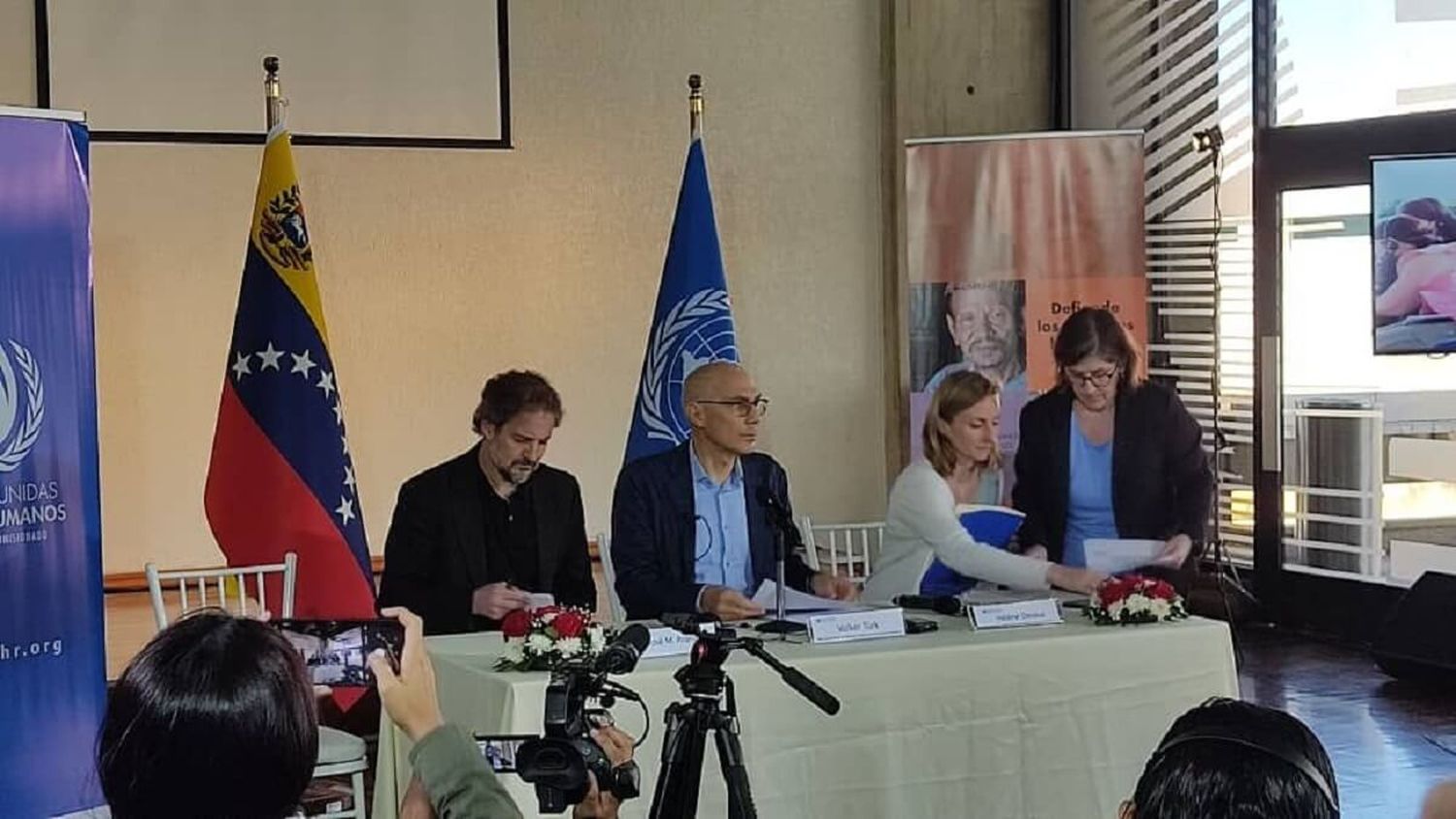 «PEDÍ LA LIBERTAD de las personas encarceladas»: Volker Türk y su balance tras visita a Venezuela