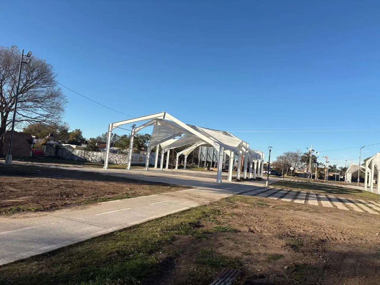 Avanza la continuidad de la ciclovía del Ferrocarril Belgrano con una transformación integral del corredor