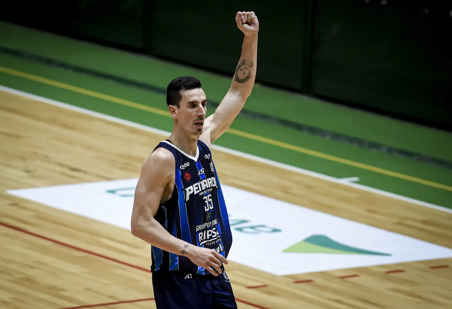 Federico Marín fue el mejor de Peñarol (Foto: Marcelo Endelli – LNB)