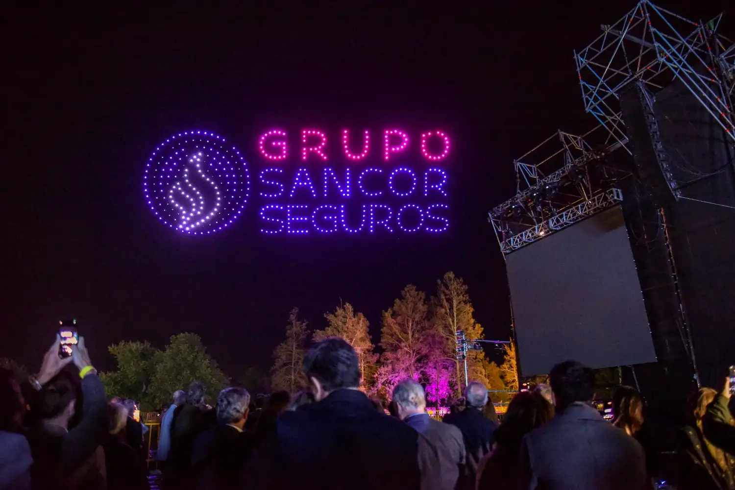 Sancor Seguros celebró sus 80 años con un evento multitudinario y un show de drones - 4