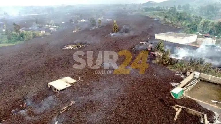 Quince muertos tras la erupción del volcán Nyiragongo en el Congo