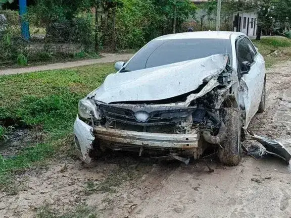 Automovilista ebrio causó dos
siniestros viales y terminó detenido