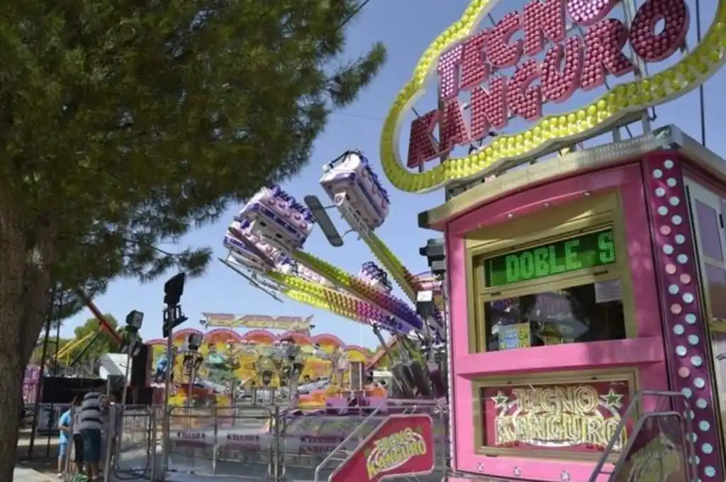 Susto en un parque de diversiones