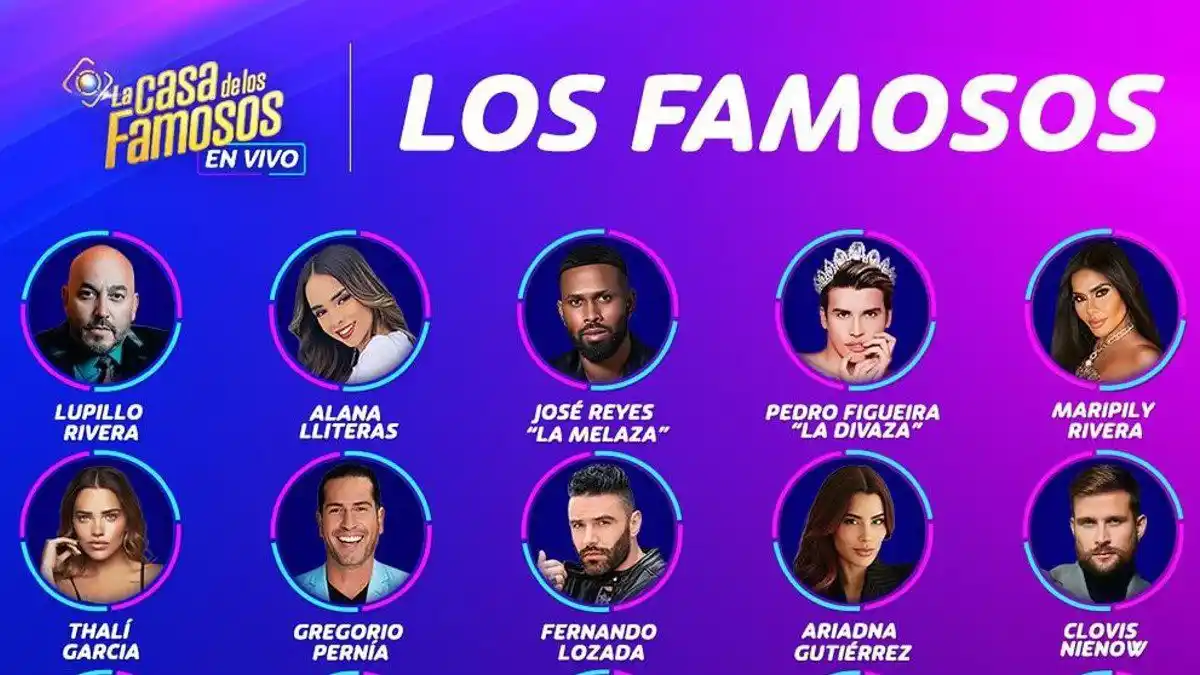 Estos son los venezolanos que estarán en La casa de los famosos