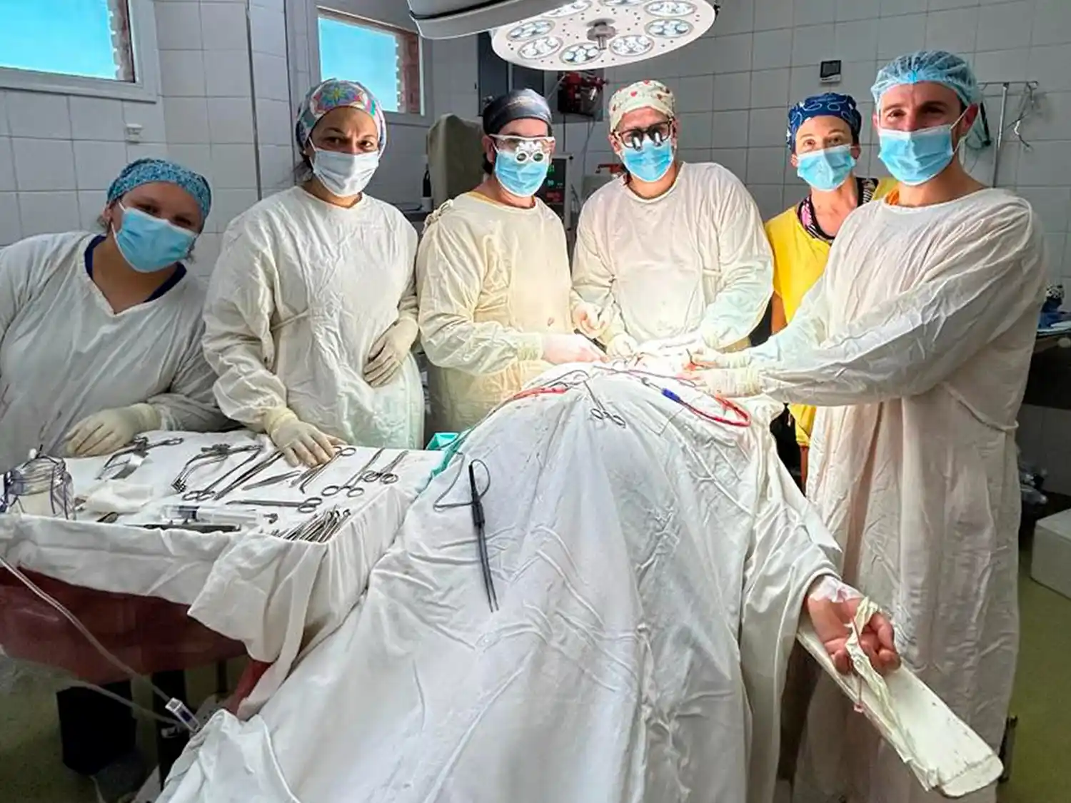 Cirugía pionera en Concordia: el Hospital Masvernat concretó una intervención inédita