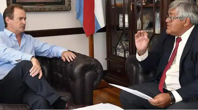 El titular del Iosper interiorizó al gobernador sobre la situación de la obra social
