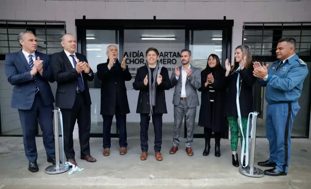La Plata: Kicillof y Alak inauguraron una nueva Alcaidía Departamental en Melchor Romero