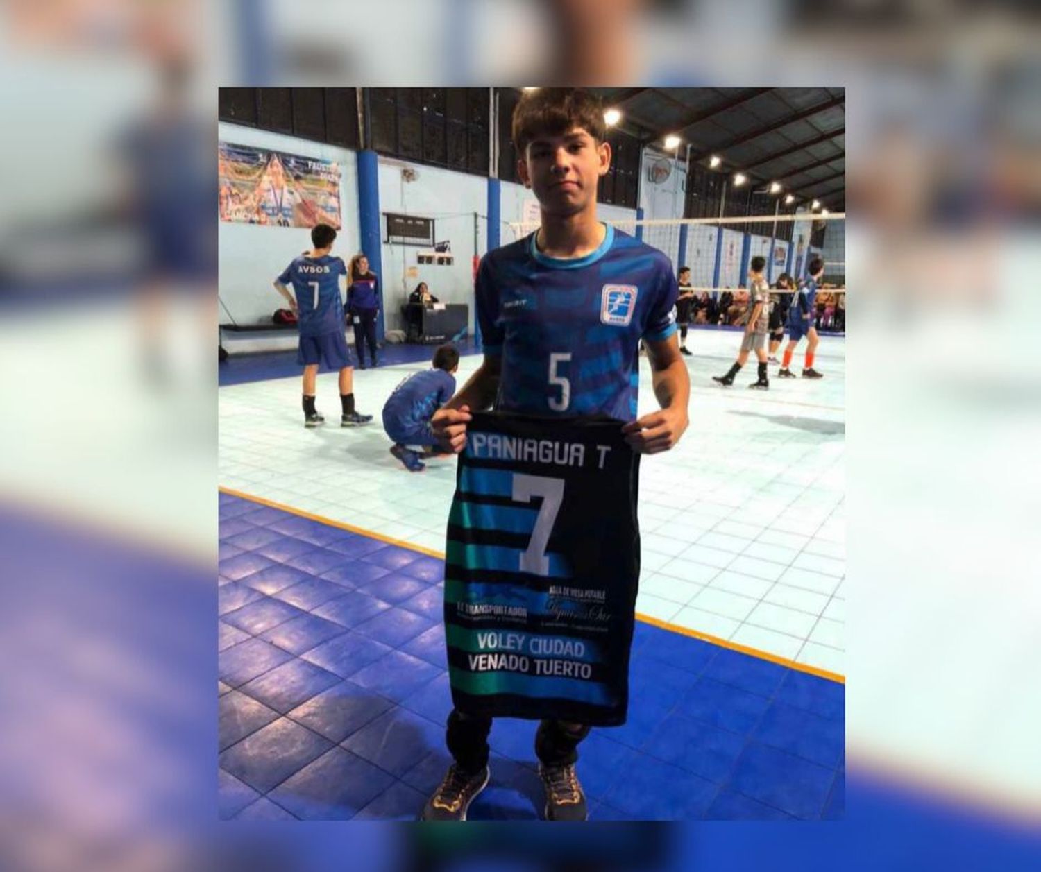 Jugador del equipo municipal de voley integra la selección sub 14