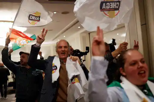 OPOSICIÓN GANA LEGISLATIVAS en Portugal: extrema derecha subió como espuma