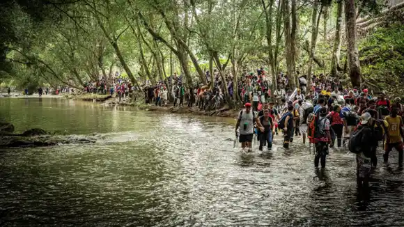 Autoridades panameñas registran disminución en el flujo de migrantes por el Darién