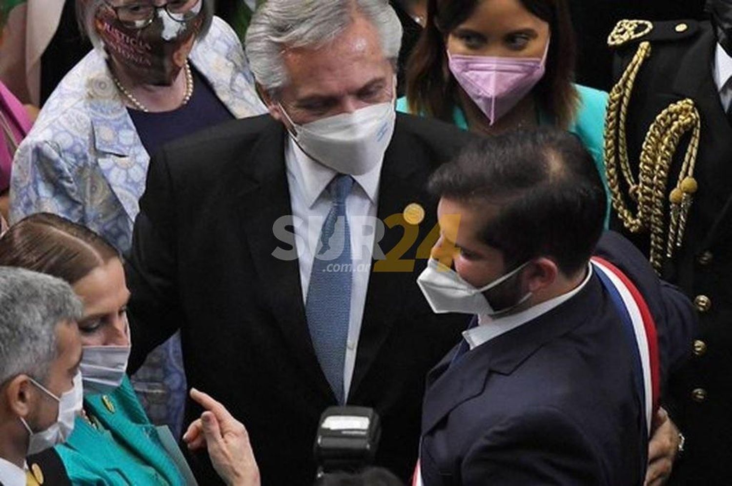 Alberto Fernández, presente en la asunción de Gabriel Boric como Presidente de Chile