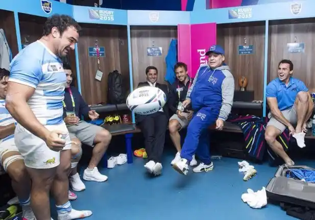 ¿Qué prometió Maradona al capitán de Los Pumas?