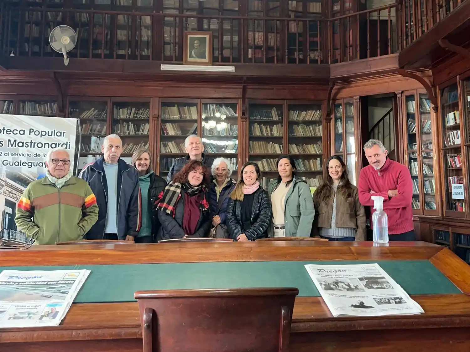 Comisión Directiva biblioteca Mastronardi