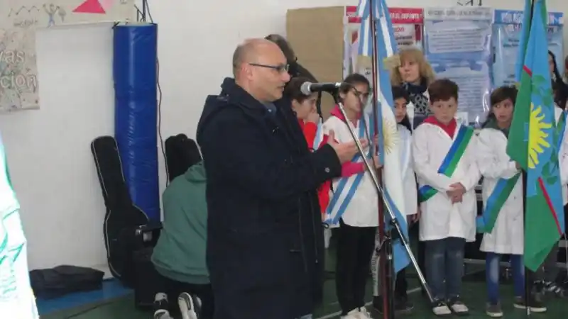 Reino en la apertura de la  Feria Educativa Distrital