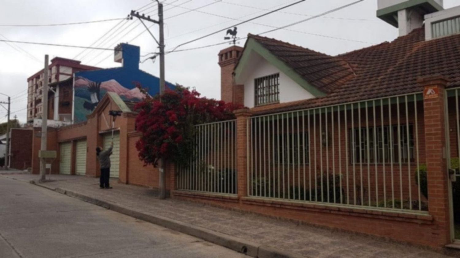 La casa de los Teruel donde ocurrieron los abusos y encontraron las plantas de marihuana