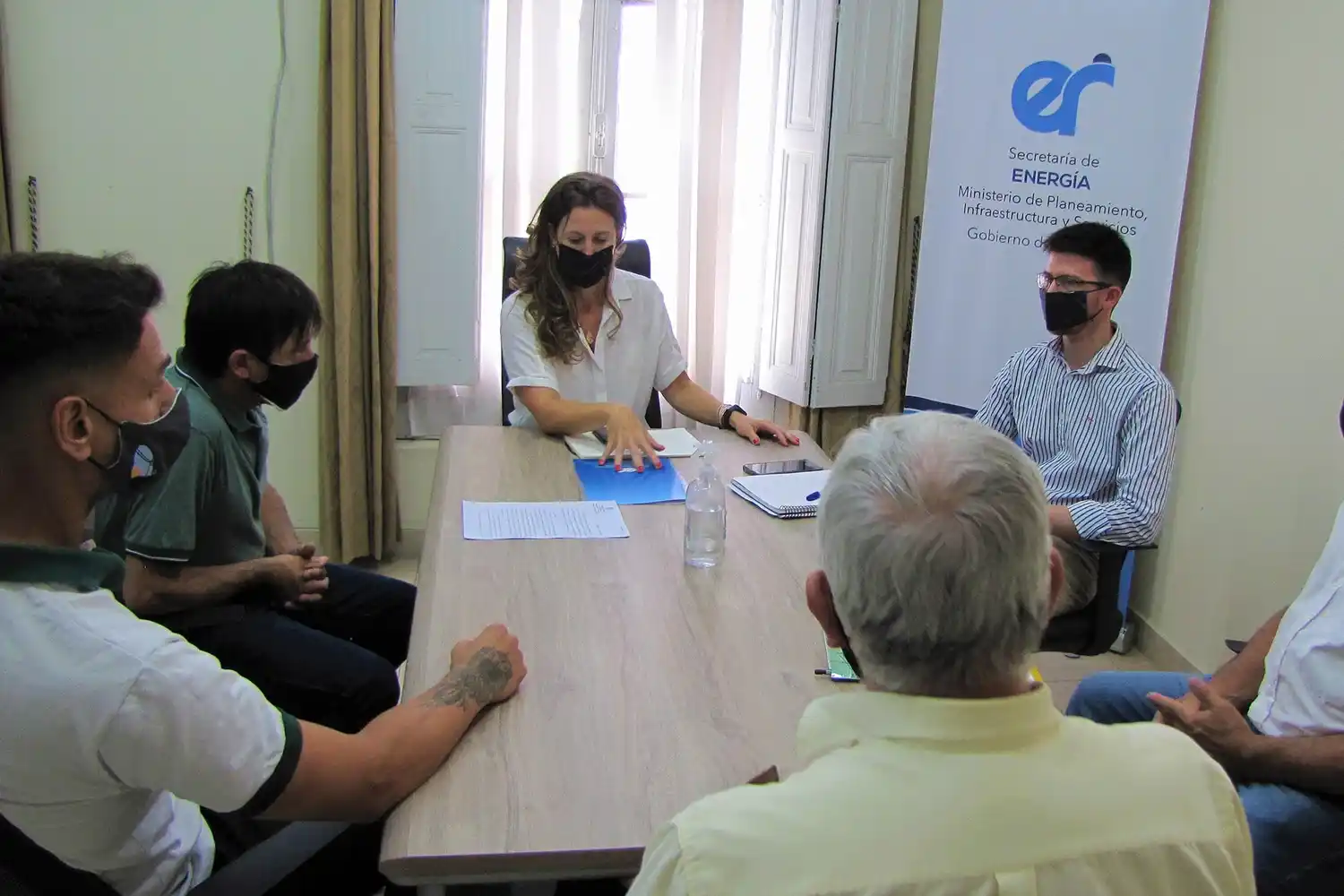 Inversiones en energía benefician al departamento Nogoyá