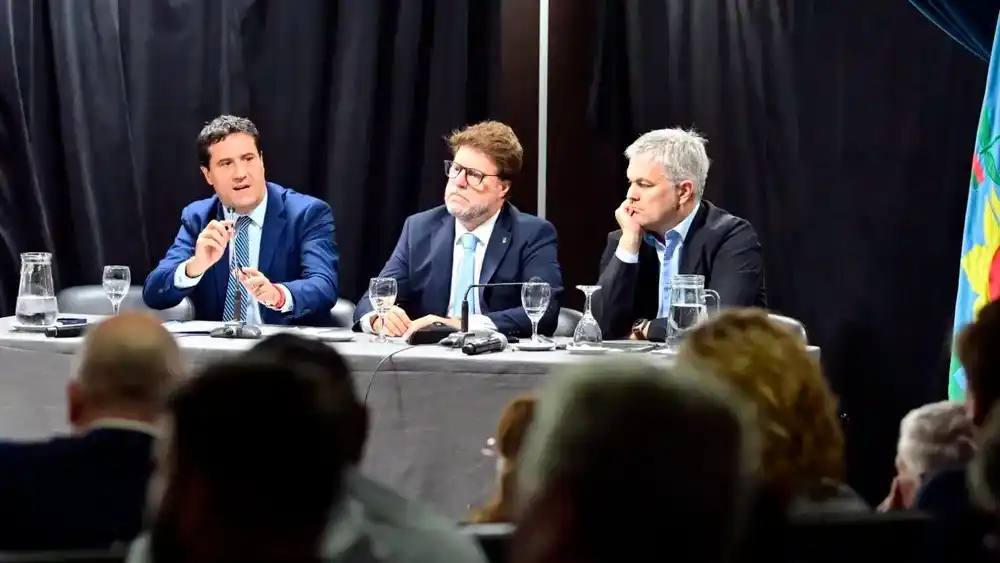 Reforma política. El senador Maximiliano Abad planteó la necesidad de avanzar en cambios de fondo.