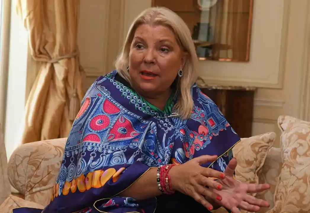 Elisa Carrió, exdiputada nacional por la Coalición Cívica.