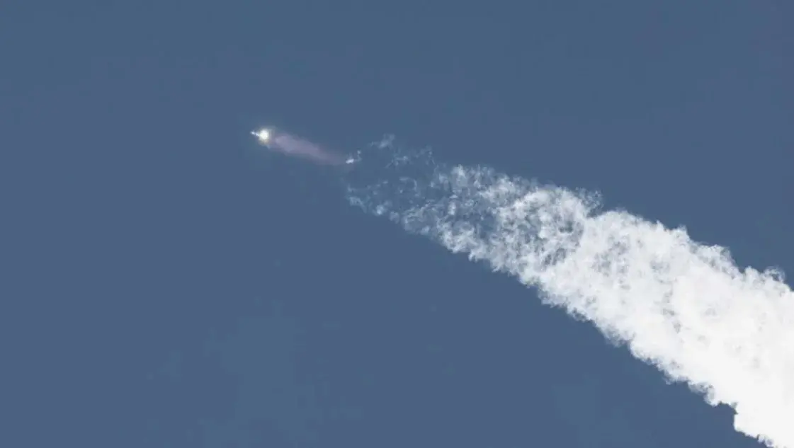 La nave espacial Starship de SpaceX.
