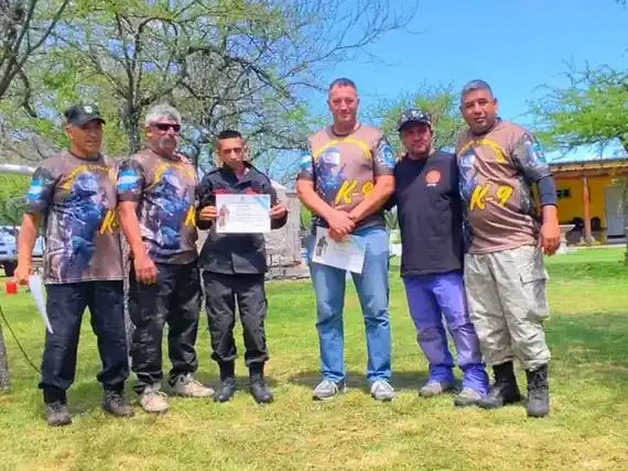 K9 Gualeguay: compromiso solidario, capacitación y trabajo en el rescate con perros