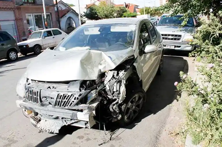 Auto del imputado. Que atropelló a Darío Burgos