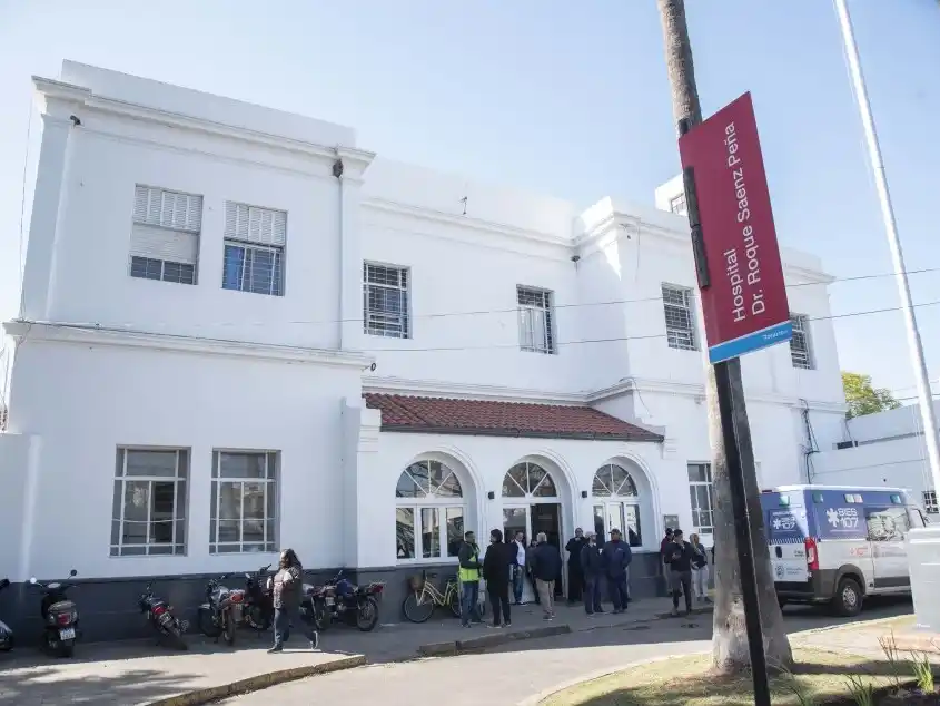 Hospital Roque Sáenz Peña.